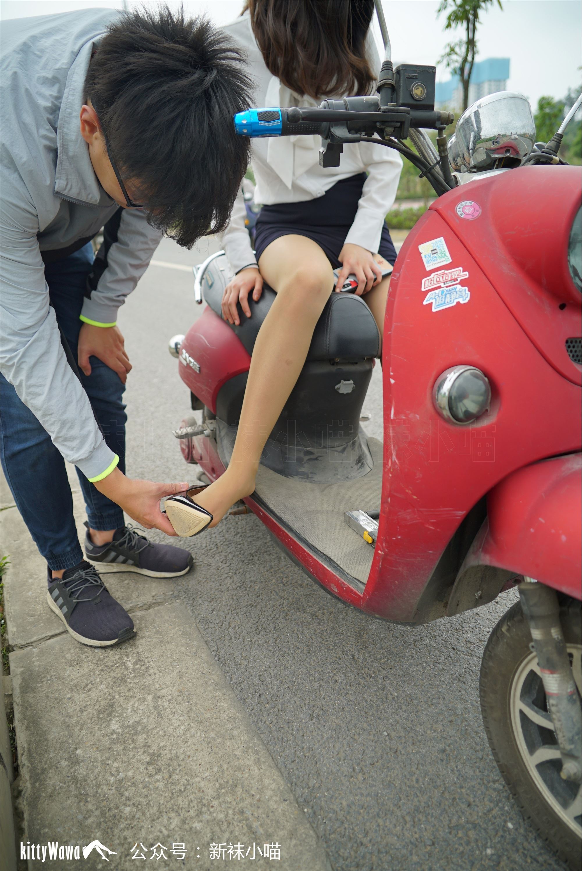 kittyWawa袜小喵故事集  KTS007 顺风车